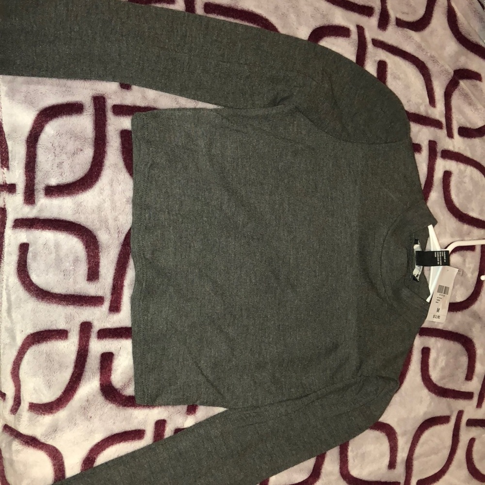 Grey croptop